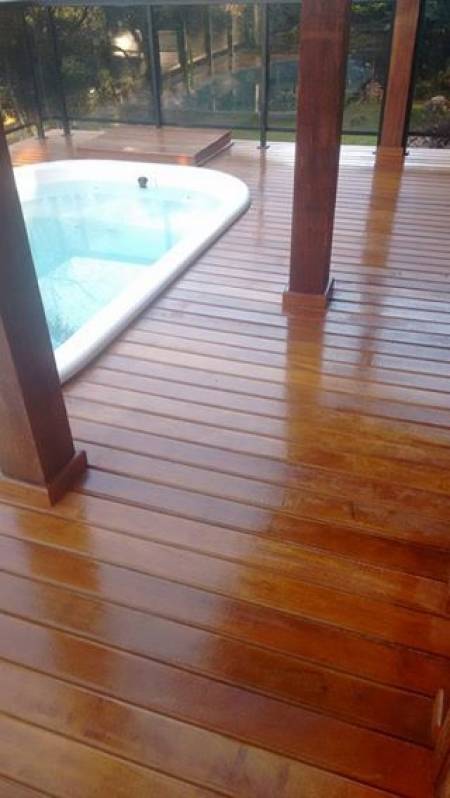 Pintar Deck da Piscina Osasco - Pintura de Deck de Madeira